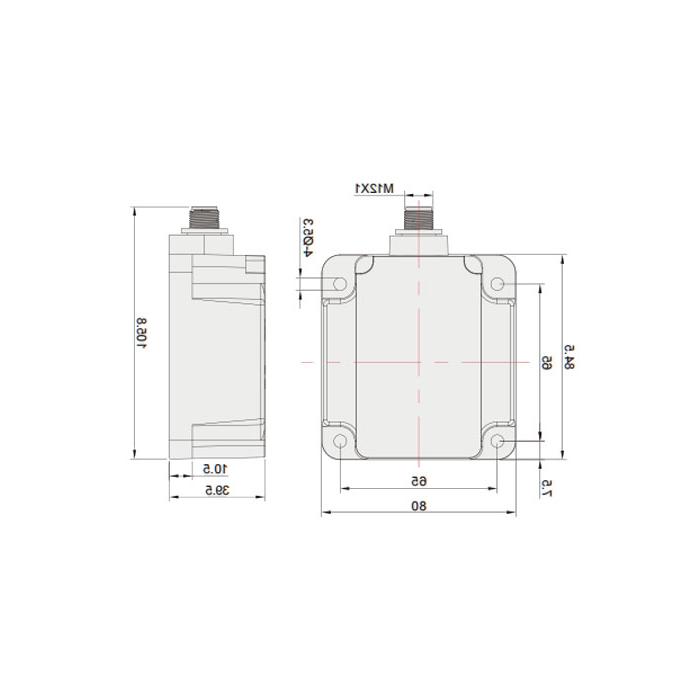 IO-Link Hub、RFID、可读/写紧凑型处理器、FIS103